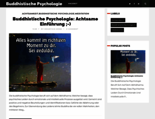 buddhistischepsychologie.blogspot.com screenshot