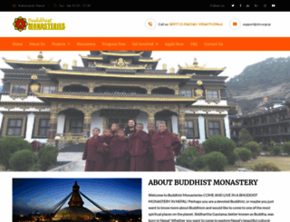 buddhistmonasteries.org screenshot