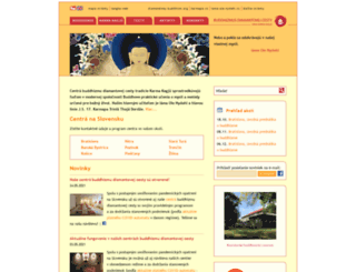 buddhizmus.sk screenshot