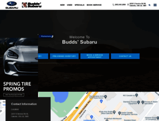 buddssubaru.com screenshot