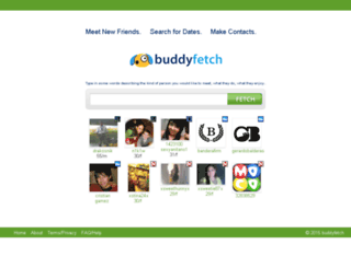 buddyfetch.com screenshot