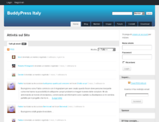 buddypress-it.it screenshot