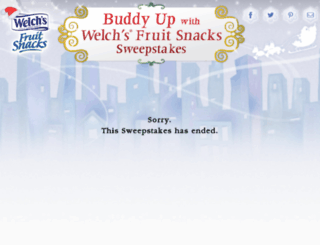 buddyupwithwelchs.com screenshot