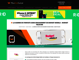 budget-telecom.fr screenshot