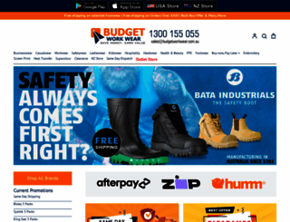 budget-workwear.myshopify.com screenshot
