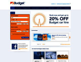 budget.com.mt screenshot