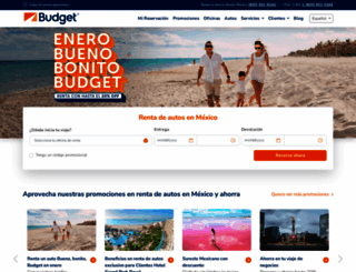 budget.com.mx screenshot