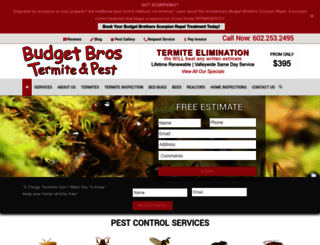 budgetbrotherstermite.com screenshot
