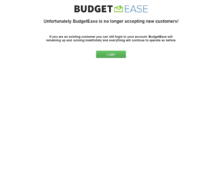 budgetease.com screenshot