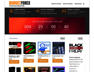 budgetforex.com screenshot