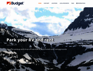 budgetglacier.com screenshot