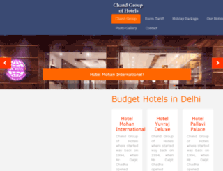 budgethotelsindelhi.com screenshot