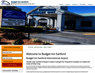 budgetinnsanfordfl.com screenshot