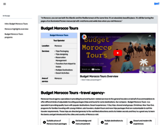 budgetmoroccotours.com screenshot