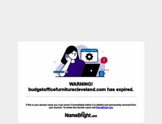 budgetofficefurniturecleveland.com screenshot