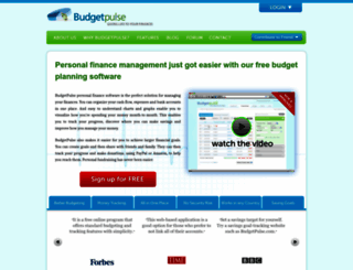 budgetpulse.com screenshot