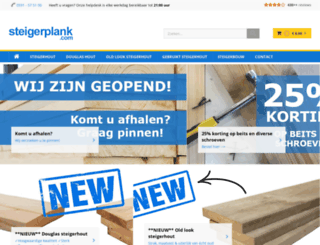 budgetsteigerplanken.nl screenshot