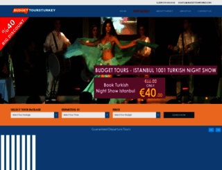 budgettoursturkey.com screenshot