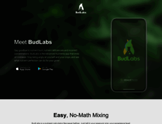 budlabsapp.com screenshot