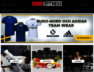 budo-fitness.se screenshot