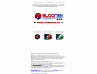 budoten.com screenshot