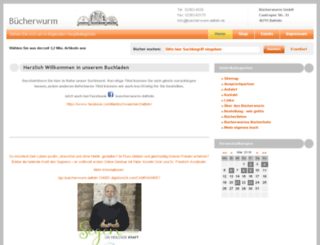 buecherwurm-datteln.de screenshot