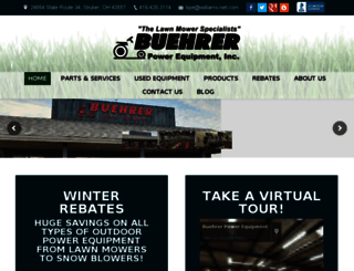 buehrerpowerequipment.com screenshot