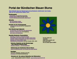 buendische-blaue-blume.de screenshot