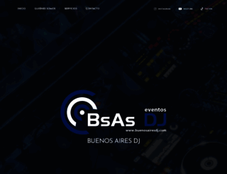 buenosairesdj.com screenshot