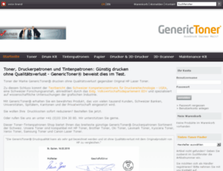buero-tech.generictoner.ch screenshot