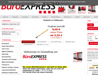 bueroexpress-office.de screenshot