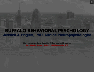 buffalobehavioralpsychology.com screenshot
