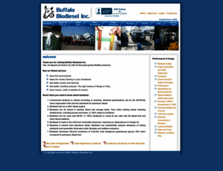 buffalobiodiesel.com screenshot