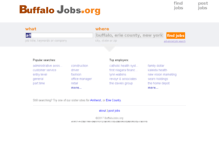 buffalojobs.org screenshot