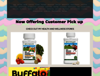 buffalopartycharacters.com screenshot