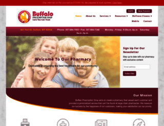 buffaloprescriptionshop.com screenshot