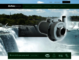 buffalopumps.com screenshot