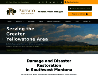 buffalorestoration.com screenshot