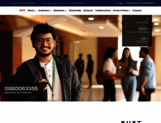 buft.edu.bd screenshot