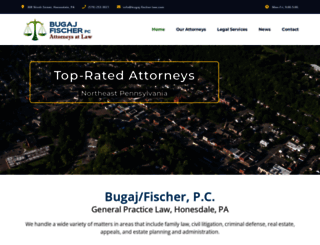bugaj-fischer-law.com screenshot