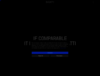 bugatti.com screenshot