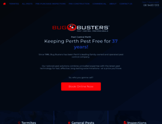 bugbusters.com.au screenshot