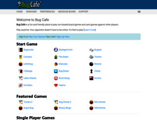 bugcafe.net screenshot
