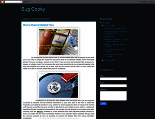 bugcooky.blogspot.in screenshot