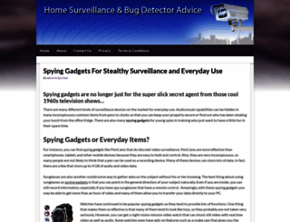 bugdetectorfinder.com screenshot
