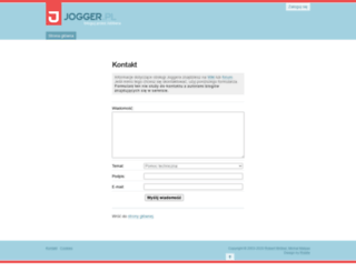 bugger.jogger.pl screenshot