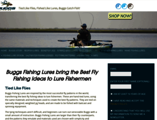 buggs-fishing-lures.com screenshot