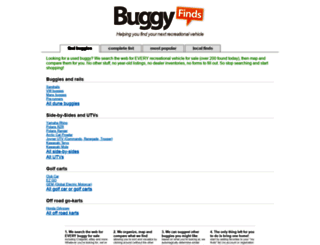 buggyfinds.com screenshot