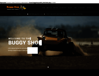 buggyshop.co.za screenshot