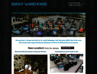 buggywarehouse.net screenshot